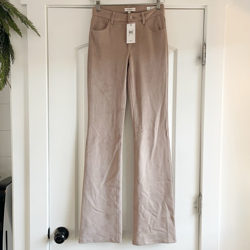 Guess Faux Suede Bootcut Pant - 26 - Picture 8 of 8